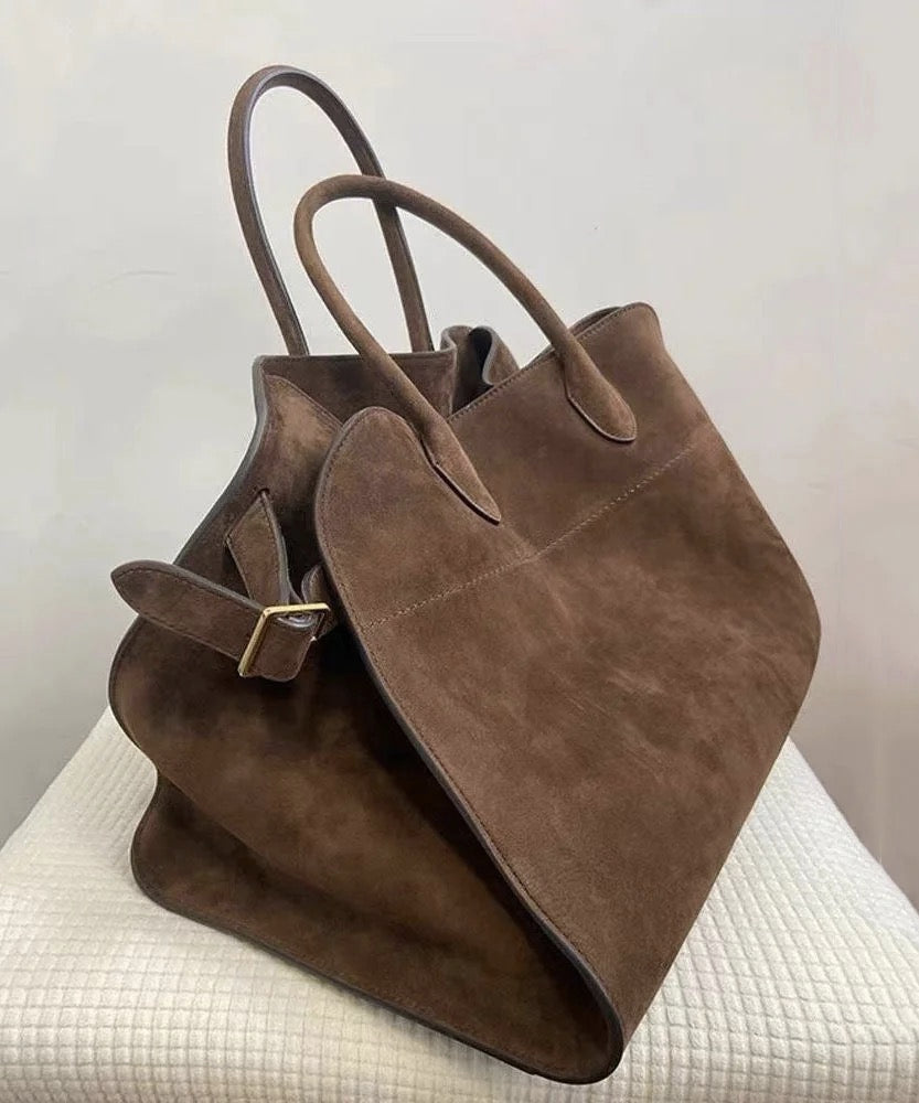 New Brown Large Capacity Capacity Handbag