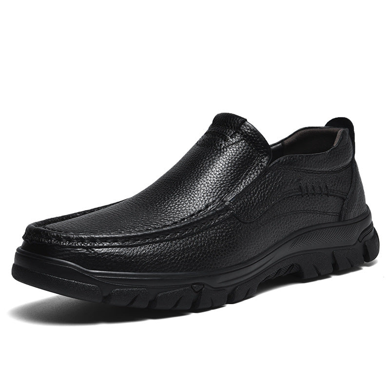 New Men's ThickSoled Leather Shoes