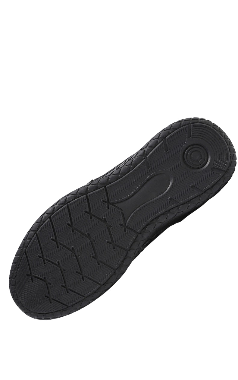 Men's Knit Cuff Zip-Up Casual Ankle Boots