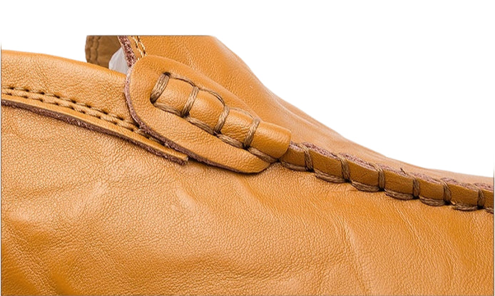 Men's Fashion British Style Genuine Leather Shoes