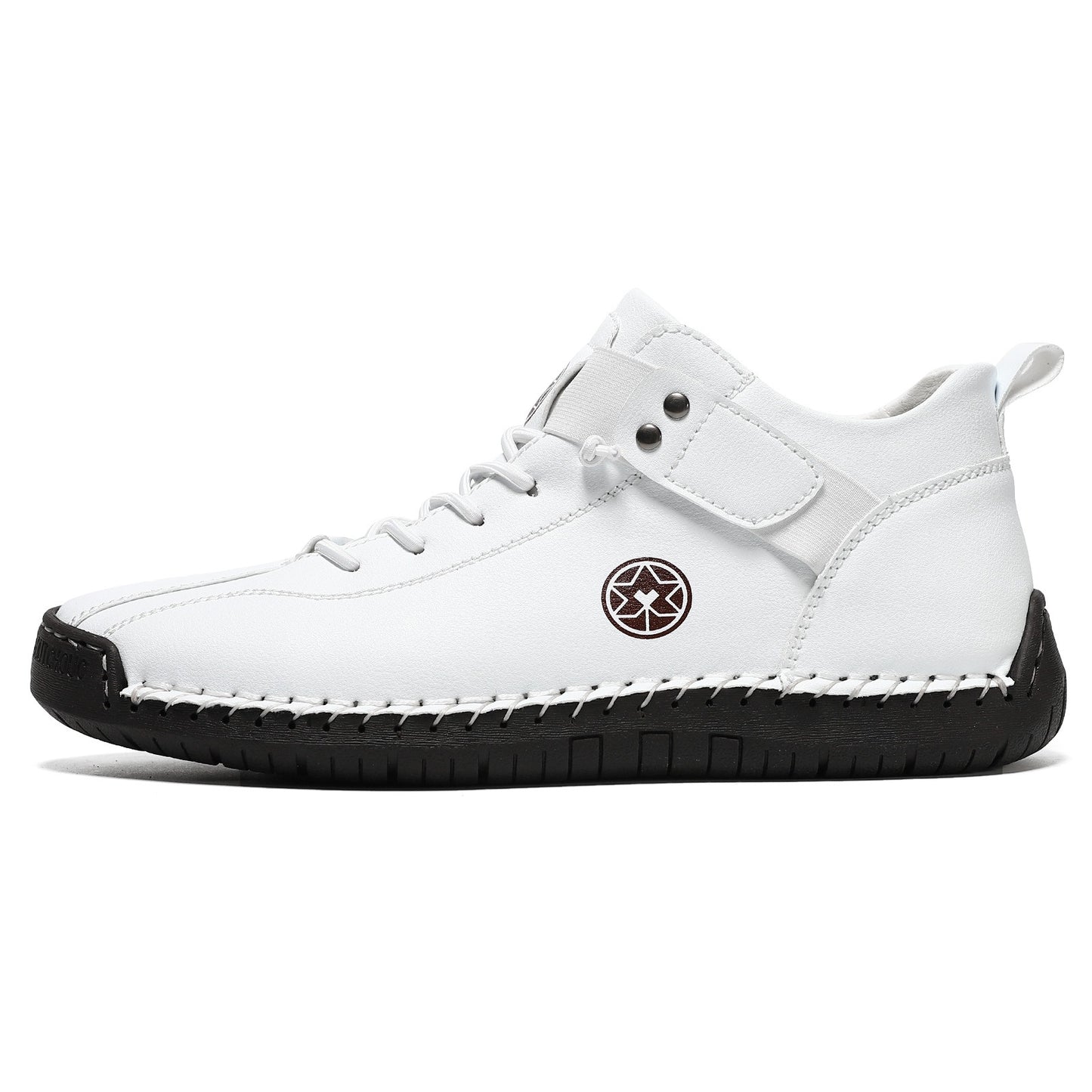 Men's Woven Stitching Outdoor Casual Martens Boots