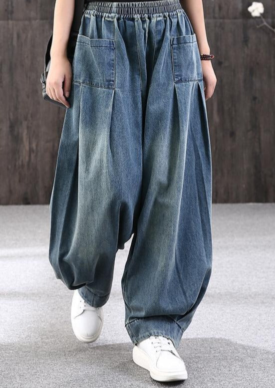 Simple Loose Jeans Pants