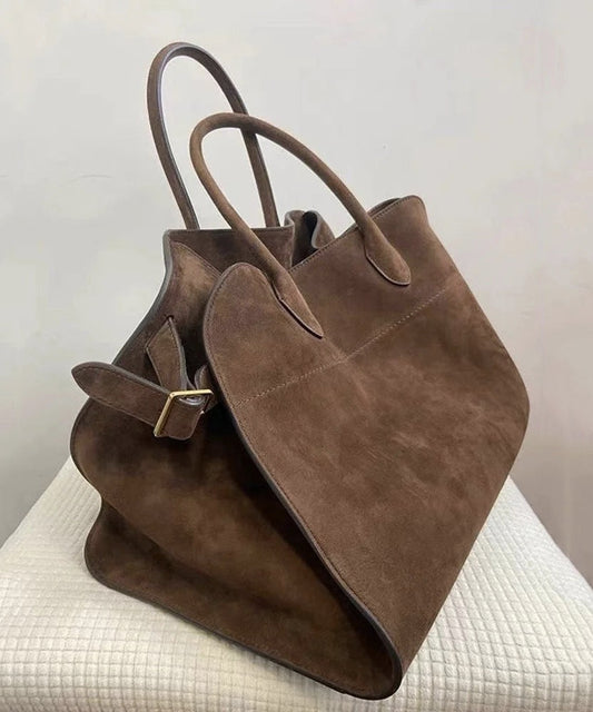 New Brown Large Capacity Capacity Handbag