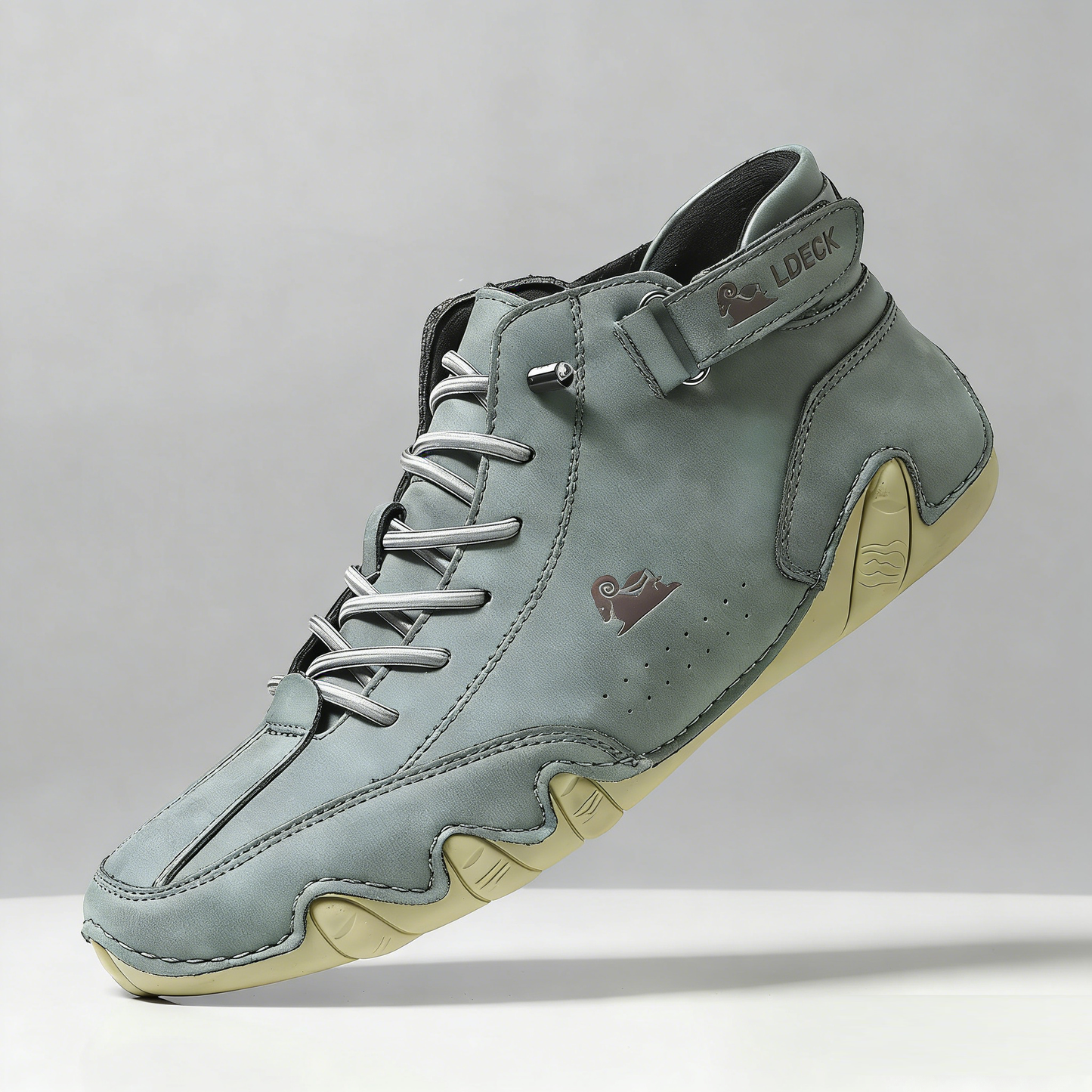 Men's High-Top Fashion Octopus Design Casual Martin Boots