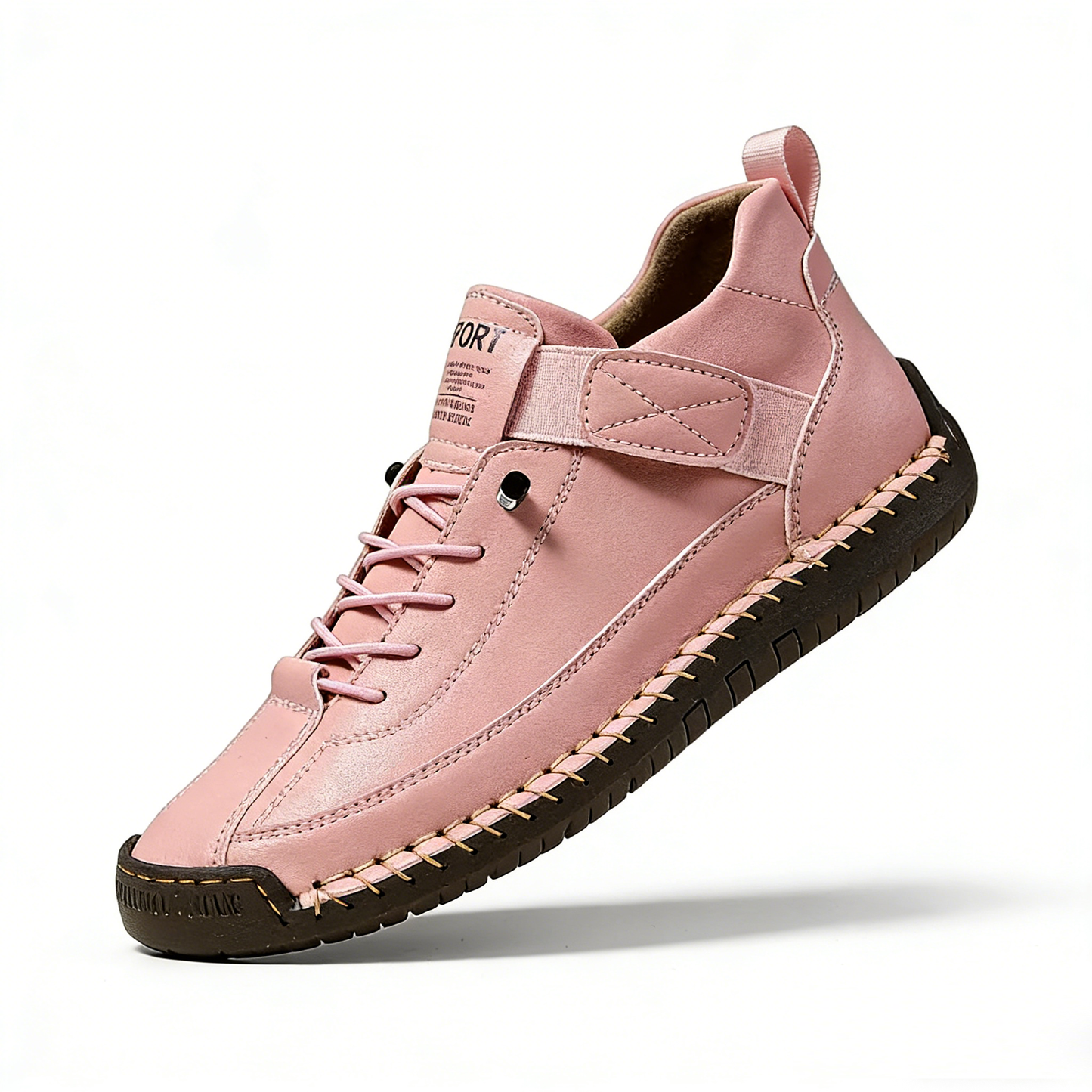 Men's Mid-Top Casual Outdoor Martin Boots With Workwear Stitching