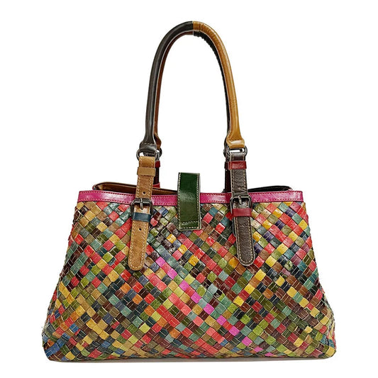 Women Multicolor Leather Handbags