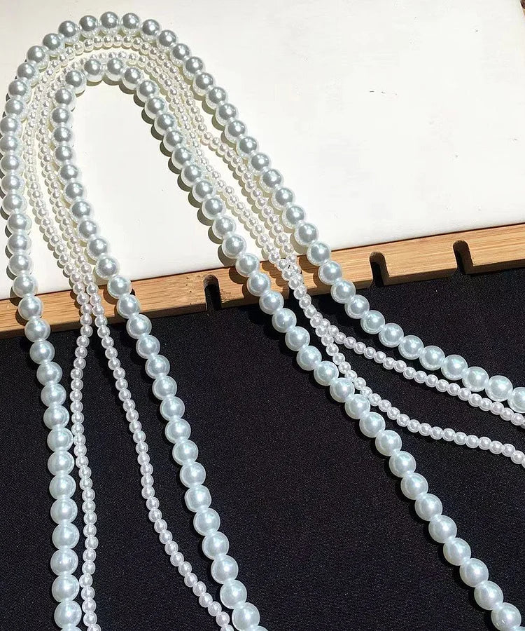 Fashion Versatile Long Pearl Necklace