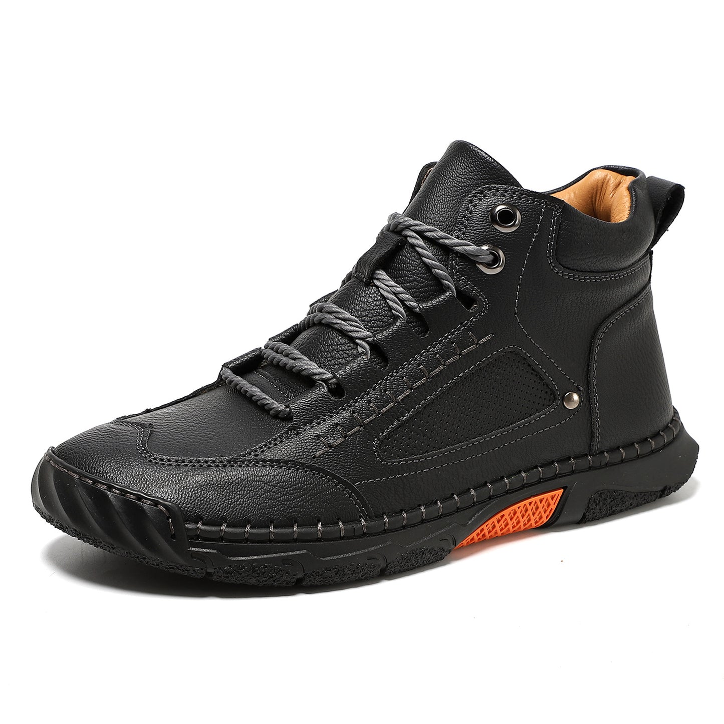 Stylish Men's High-Top Martin Boots