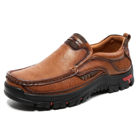 Men's Casual Genuine Faux Leather Shoes