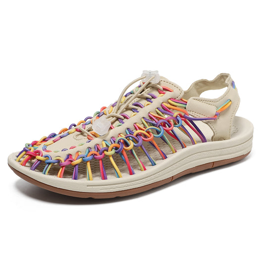 Men's Summer Woven Casual Sandals