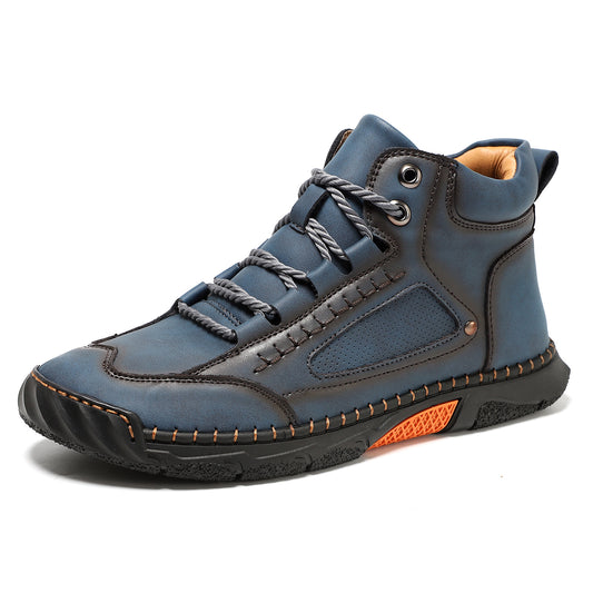 Stylish Men's High-Top Martin Boots