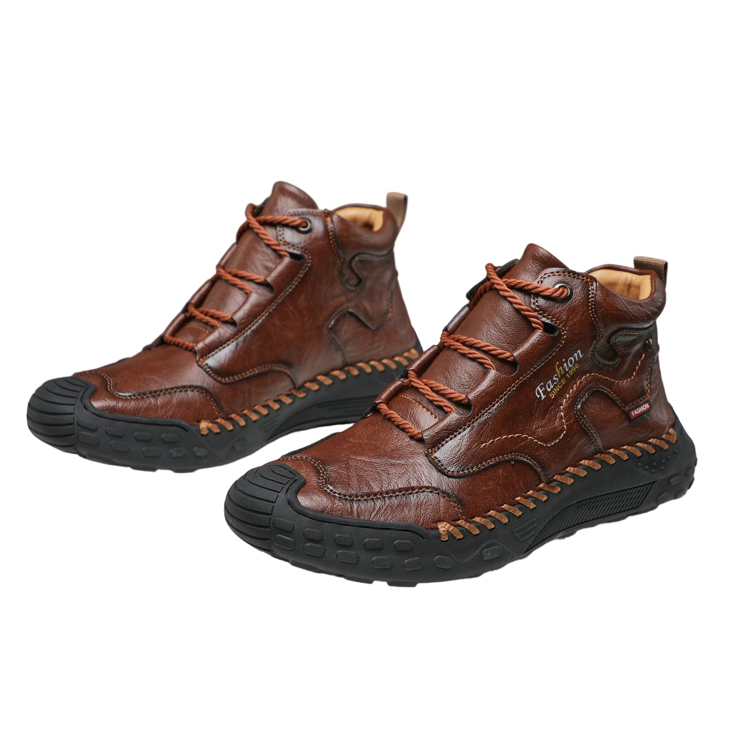 Men's Brown High Top Shoes