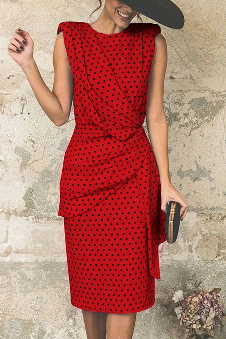 Sexy Print Patchwork O Neck Pencil Dresses