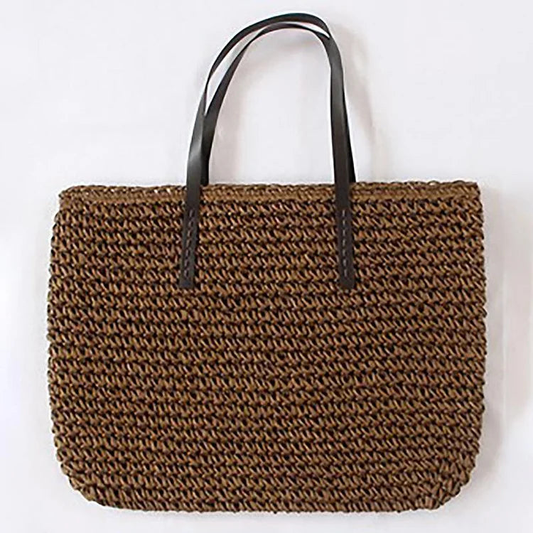 Summer Beach Sea Straw Weave Shoulder Bag