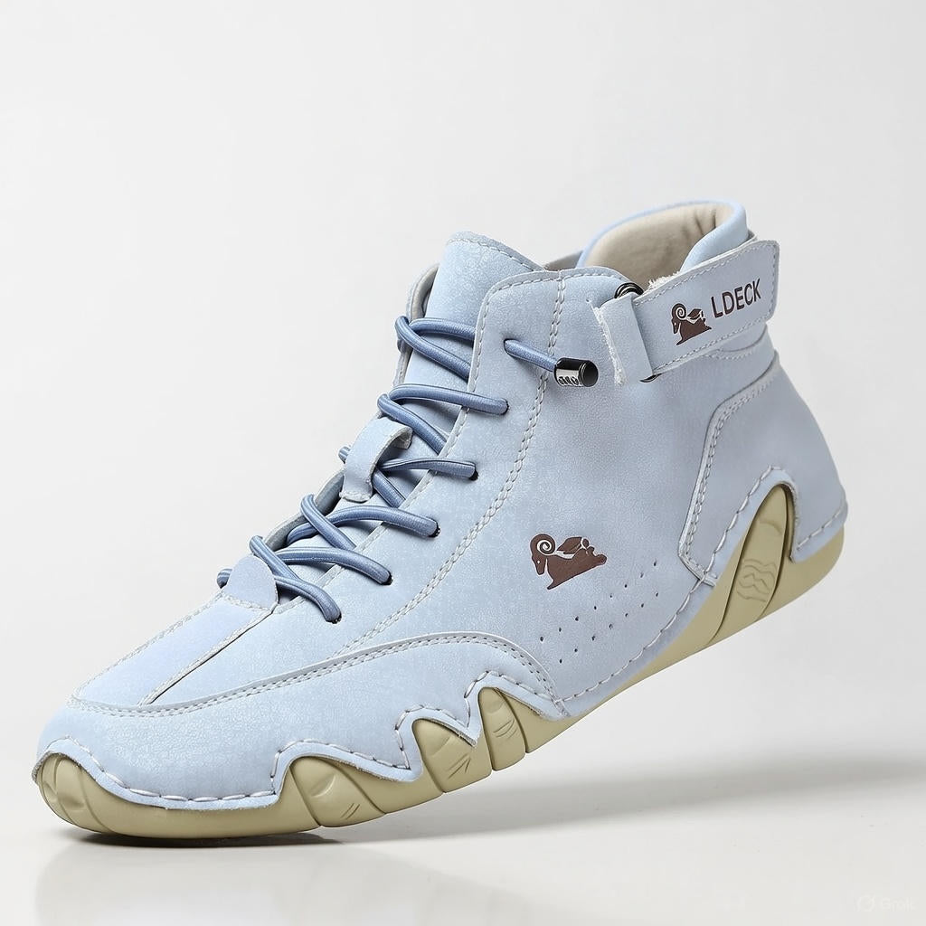 Men's High-Top Fashion Octopus Design Casual Martin Boots