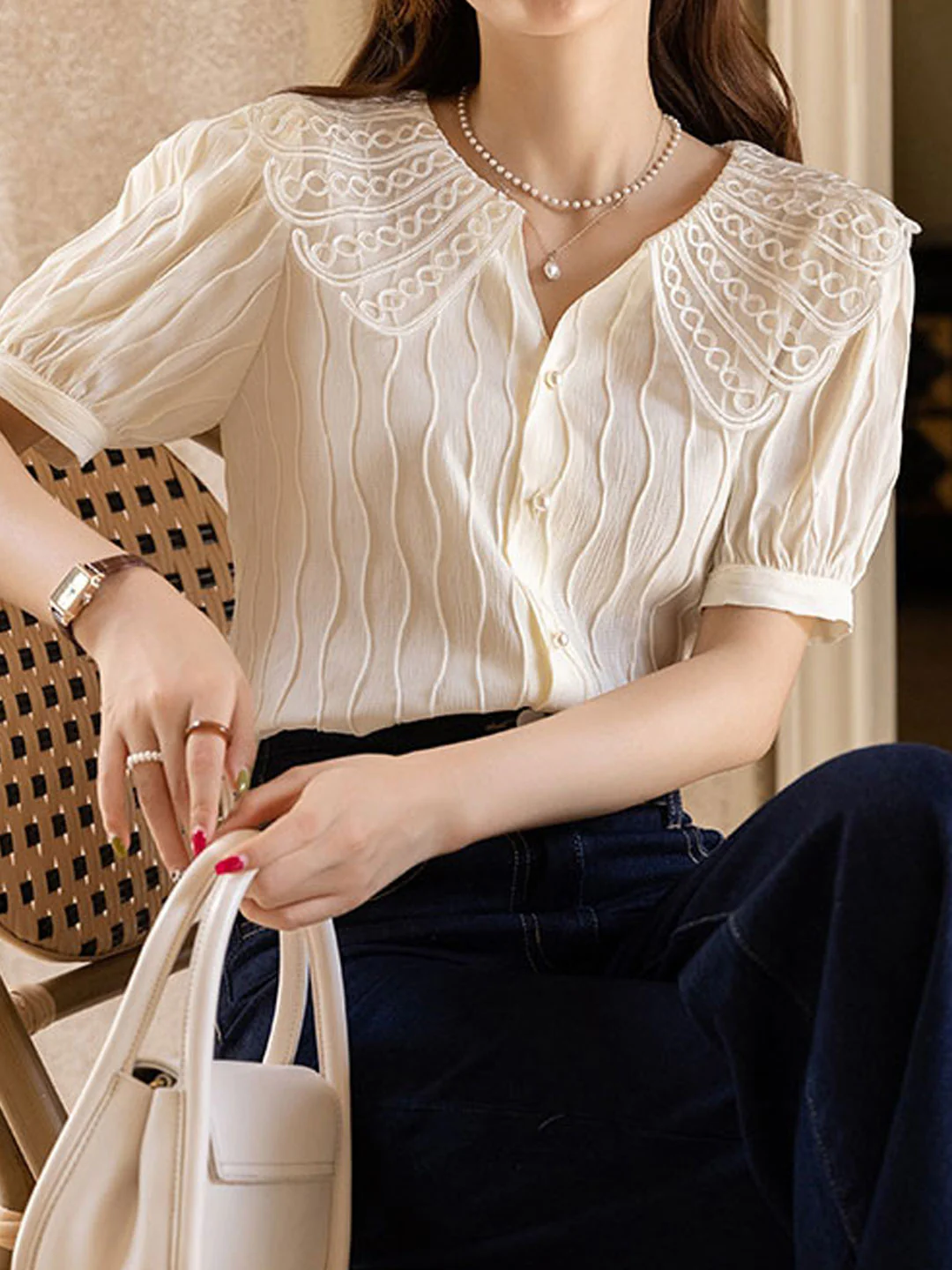 Timeless Chiffon Blouse Top