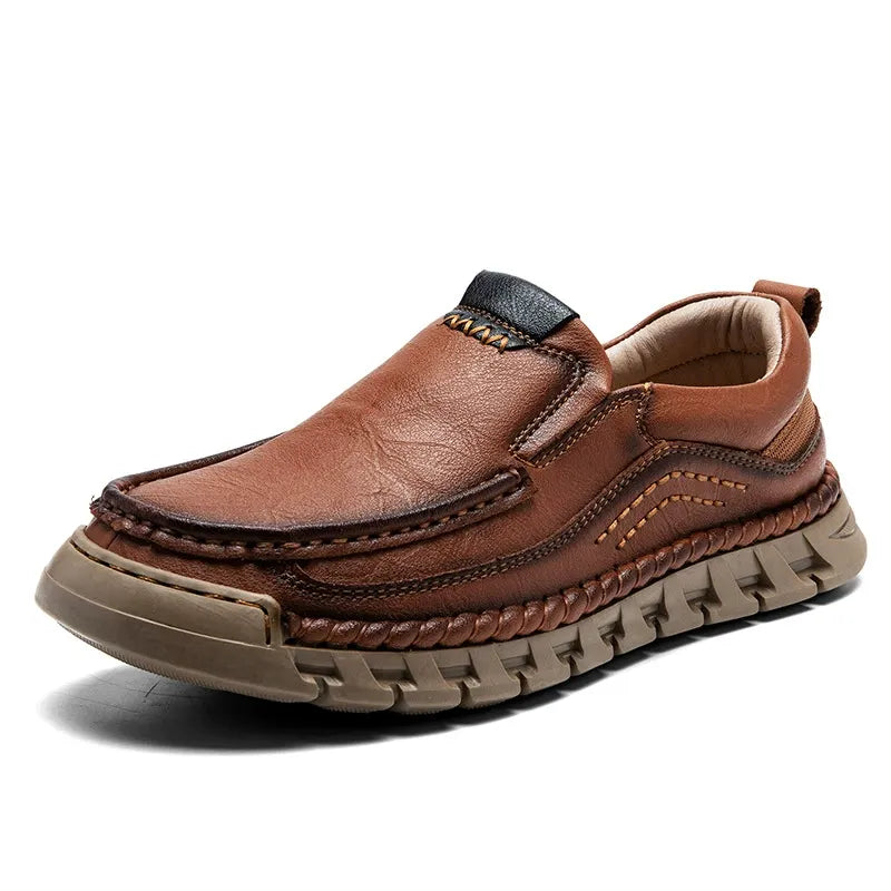 Men's Stylish Brown Hand stitched Shoes