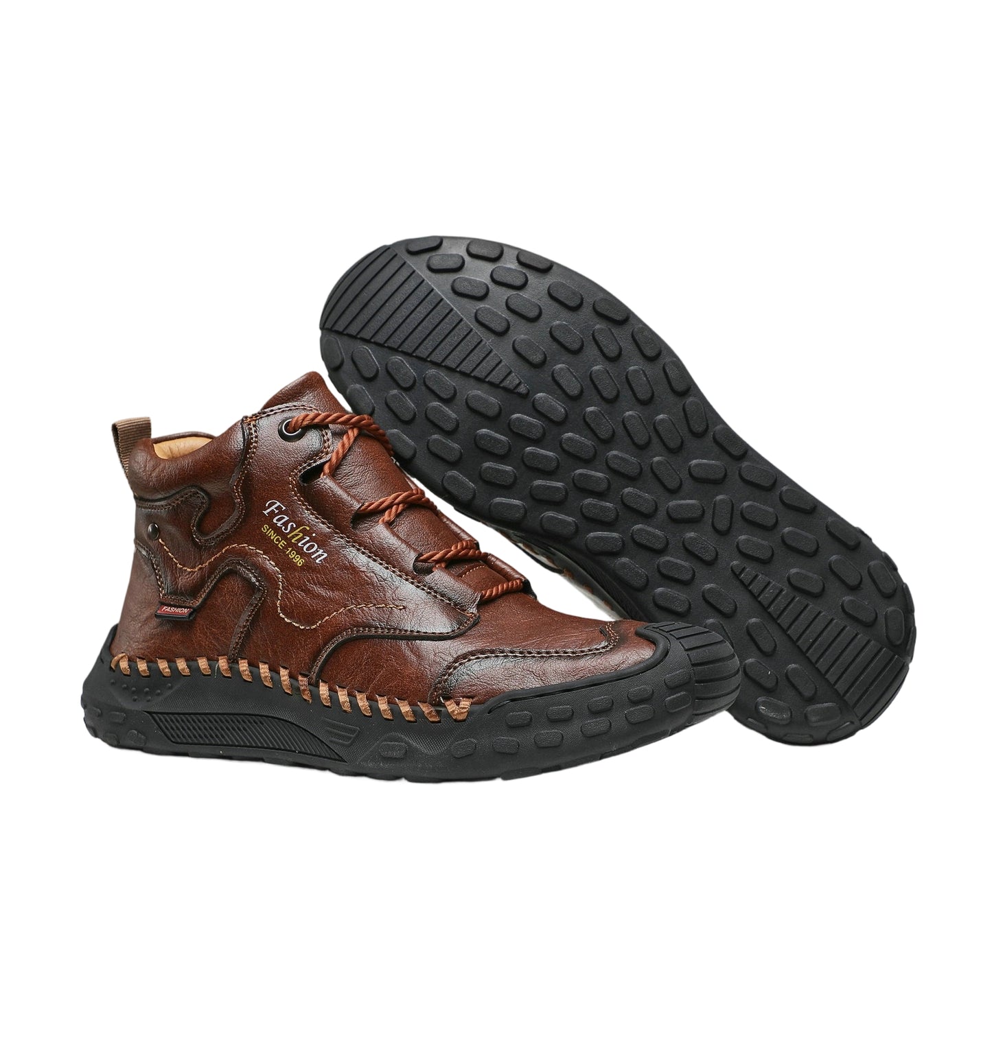 Men's Brown High Top Shoes