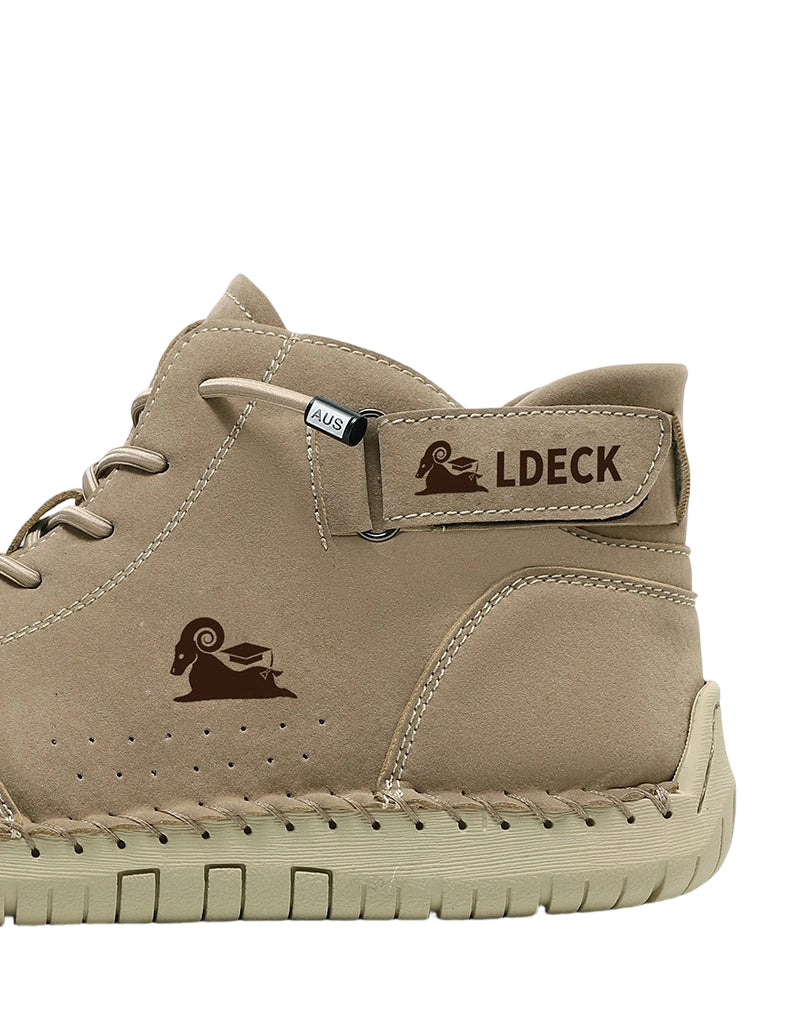 Men's Exquisite Hand-stitched High Top Shoes