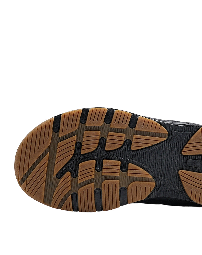 Men's Winter Black Warm Snow Boots