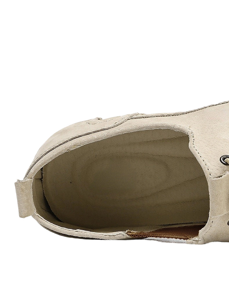 Men's Lace Up Genuine Leather Casual Shoes