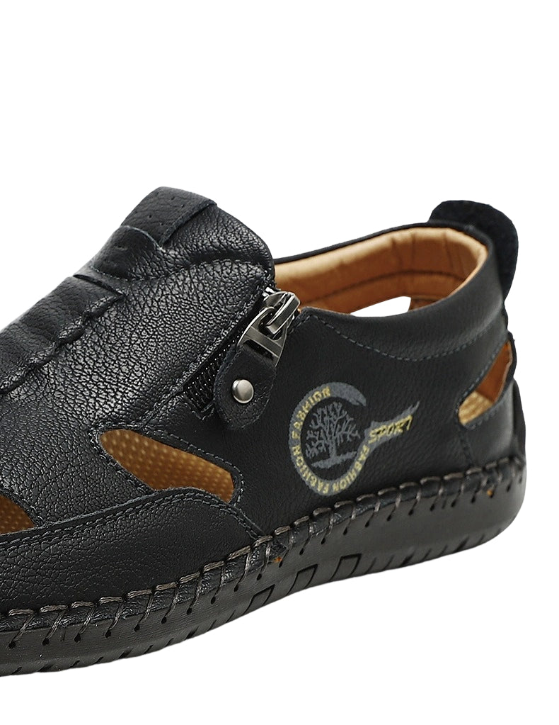 Men's Faux Leather Outdoor Breathable Sandals