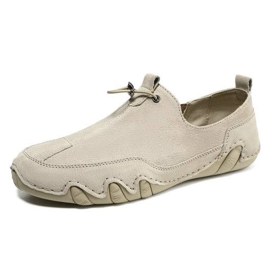 Men's Lace Up Genuine Leather Casual Shoes