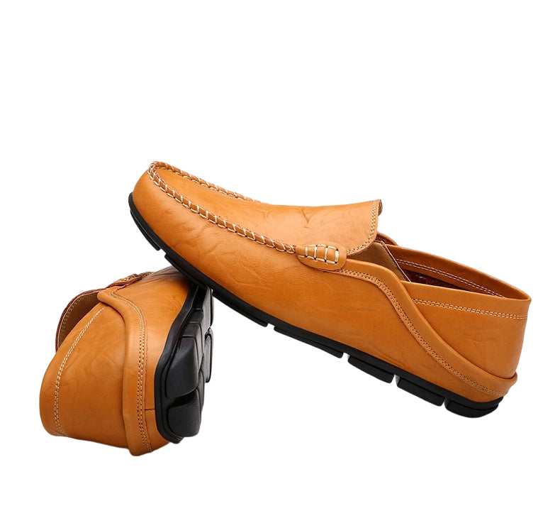 Men's Fashion British-Style Genuine Leather Loafers