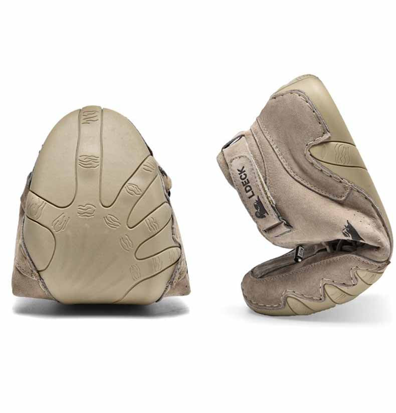 Men's High-Top Genuine Leather Octopus Design Fashion Casual Martin Boots