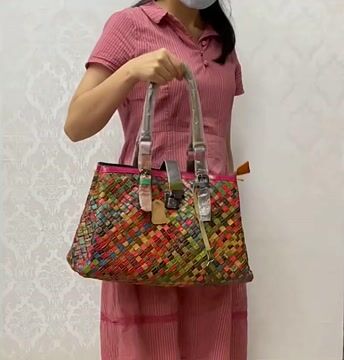 Women Multicolor Leather Handbags